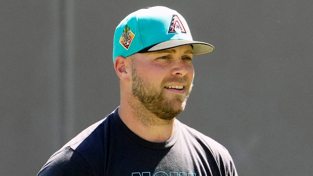 Arizona Diamondbacks pitcher Corbin Burnes during spring training at Salt River Fields on March 19, 2026, near Scottsdale.