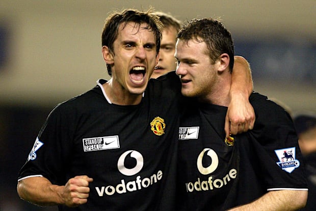 Gary Neville, Wayne Rooney