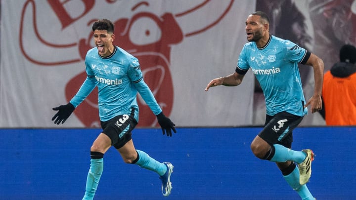 Piero Hincapie (l.) & Jonathan Tah