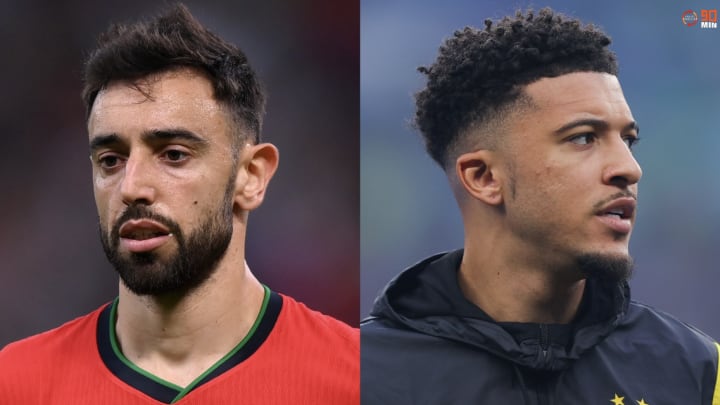 Fernandes and Sancho have been linked with Man Utd exits