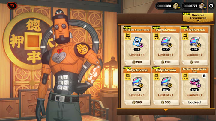 Zenless Zone Zero screenshot of Devon Pawnshop.
