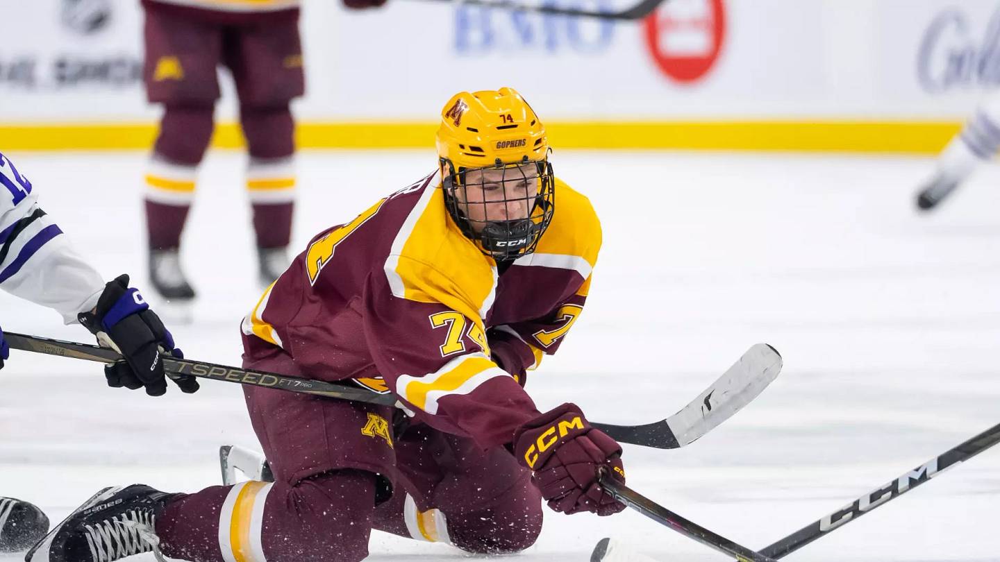 Gophers hockey completes sweep of Wisconsin with highlight-reel OT winner