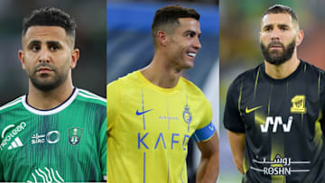 Ronaldo has been joined by a number of stars in Saudi Arabia
