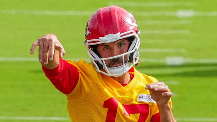 Kansas City Chiefs quarterback Gardner Minshew