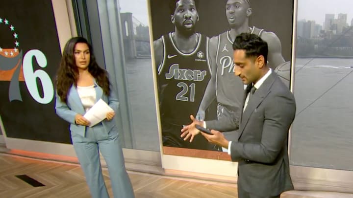 Shams Charania confirms Tyrese Maxey news live on air. Shams Charania confirms Tyrese Maxey news live on air.