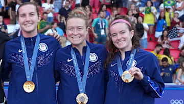 Tierna Davidson, Emily Sonnett, Rose Lavelle