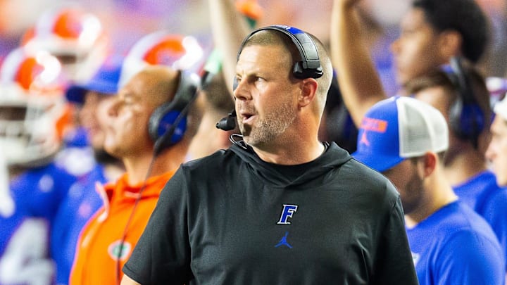 Florida Gators head coach Billy Napier has come under fire in Gainesville