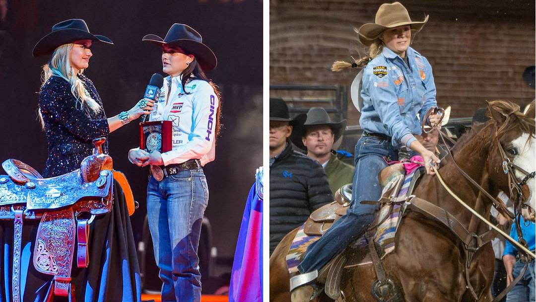 Shelby Boisjoli-Meged got the chance to stand on the NFR stage after capturing the 2023 breaking roping world title. If current frontrunner Hali Williams finishes on top, she'll get a different experience in Fort Worth. Shelby Boisjoli-Meged got the chance to stand on the NFR stage after capturing the 2023 breaking roping world title. If current frontrunner Hali Williams finishes on top, she'll get a different experience in Fort Worth.