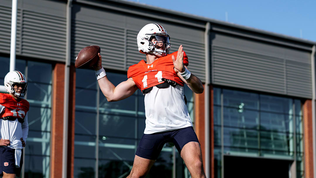 A lot is riding on the shoulders of new Auburn Tigers quarterback Jackson Arnold. A lot is riding on the shoulders of new Auburn Tigers quarterback Jackson Arnold.