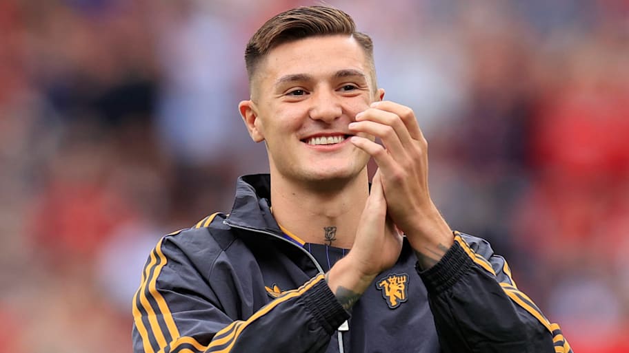 Benjamin Šeško was formally introduced at Old Trafford over the weekend. | IMAGO/Pro Sports Images
