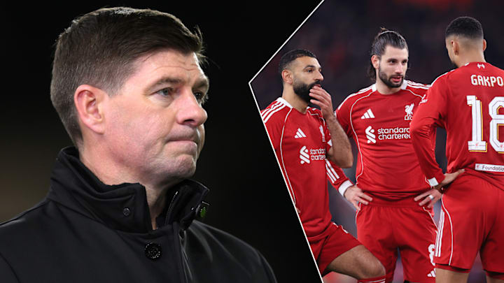 Steven Gerrard (left) did not hold back in his criticism of Liverpool. Steven Gerrard (left) did not hold back in his criticism of Liverpool.