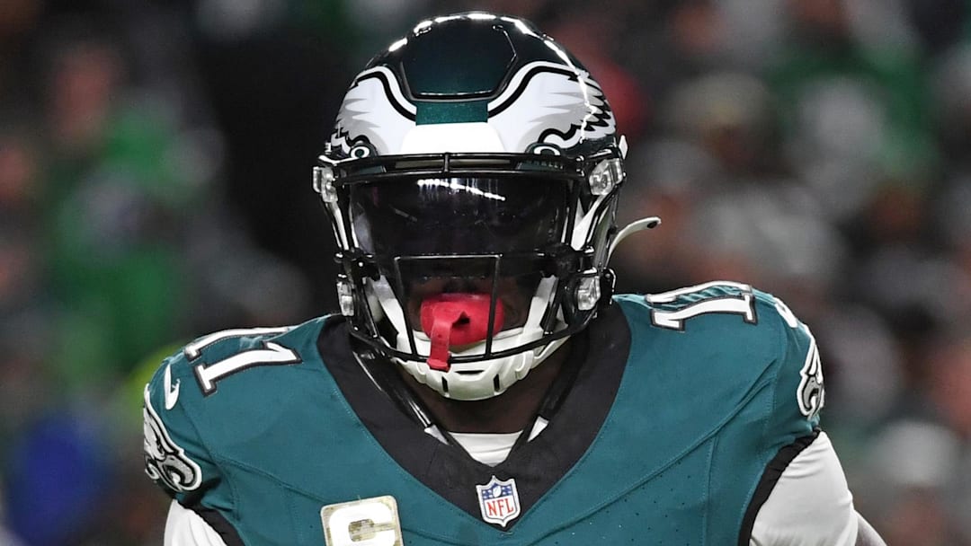 Philadelphia Eagles wide receiver A.J. Brown Philadelphia Eagles wide receiver A.J. Brown