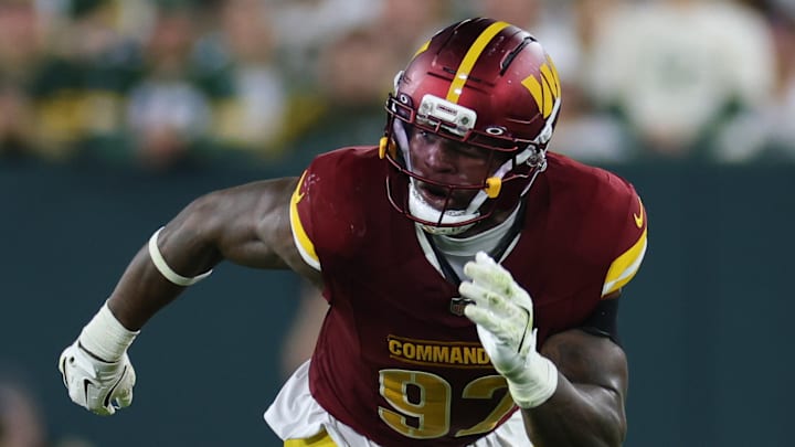Washington Commanders defensive end Dorance Armstrong Jr.