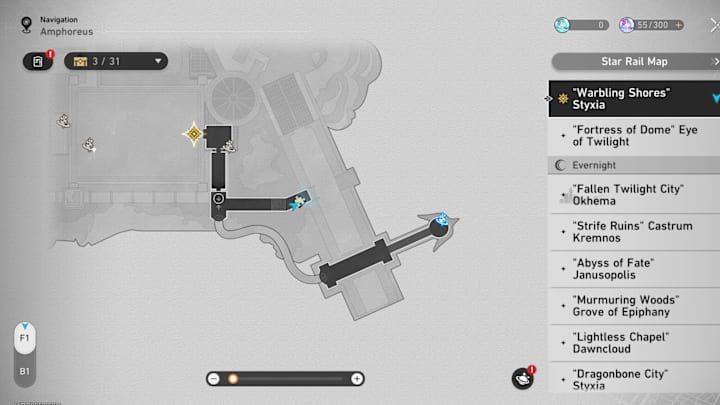 HSR 3.5 Golden Scapegoat #1 map location.