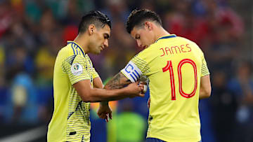 Radamel Falcao, James Rodriguez