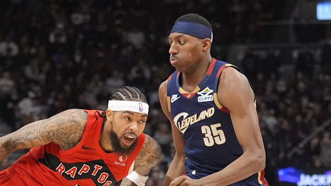 Brandon Ingram, Toronto Raptors and Nae'Kwon Tomlin, Cleveland Cavaliers