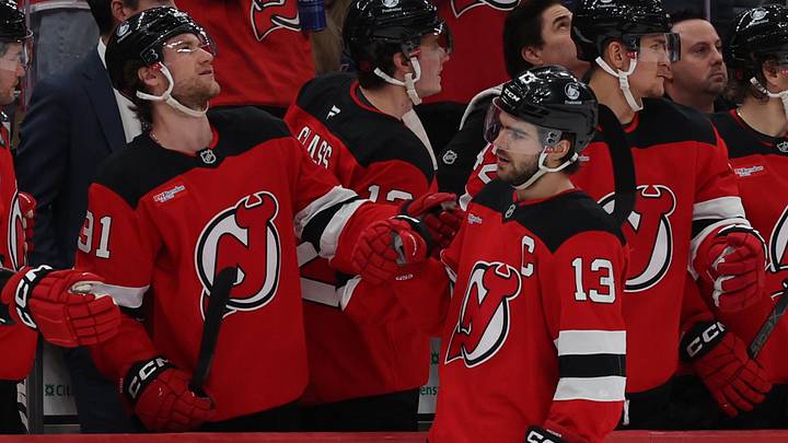 New Jersey Devils center Nico Hischier (13): Thomas Salus-Imagn Images