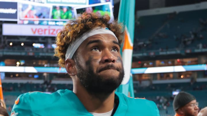 Miami Dolphins quarterback Tua Tagovailoa