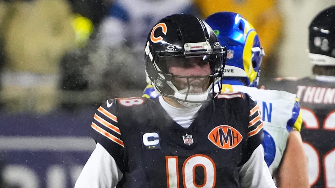 Chicago Bears quarterback Caleb Williams