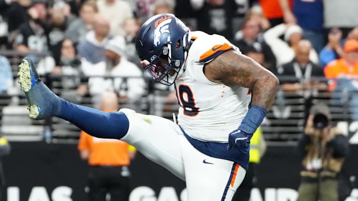 Denver Broncos defensive end John Franklin-Myers 