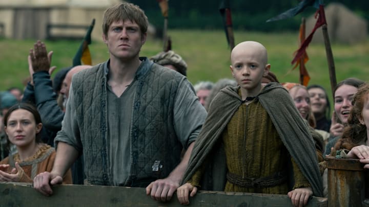 Peter Claffey (Dunk) and Dexter Sol Ansell (Egg) in A Knight of the Seven Kingdoms. 