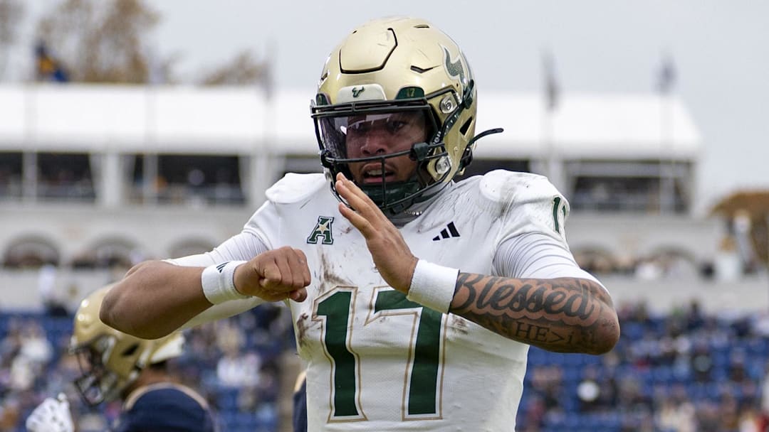 New Auburn quarterback Byrum Brown spent four seasons at USF, three of which were under now-Tigers head coach Alex Golesh.