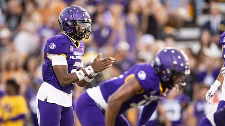 North Alabama quarterback TJ Smith