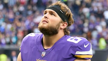 Minnesota Vikings center Blake Brandel
