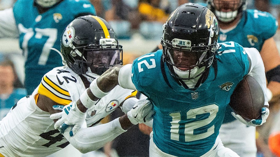 Jacksonville Jaguars wide receiver/cornerback Travis Hunter