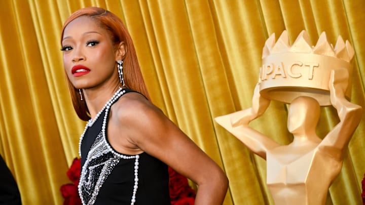 Keke Palmer at the fifth annual Hollywood Unlocked Impact Awards in Beverly Hills, California in June 2025. Keke Palmer at the fifth annual Hollywood Unlocked Impact Awards in Beverly Hills, California in June 2025.