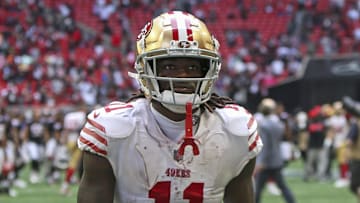 San Francisco 49ers wide receiver Brandon Aiyuk (11)