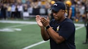 Idaho head coach Thomas Ford Jr.