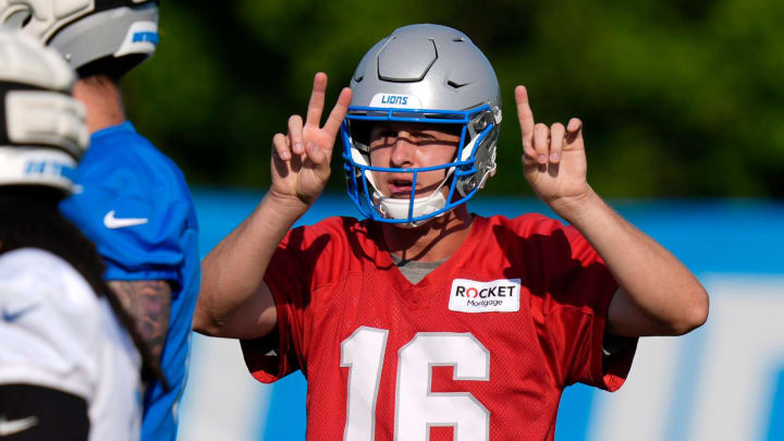 Detroit Lions quarterback Jared Goff 