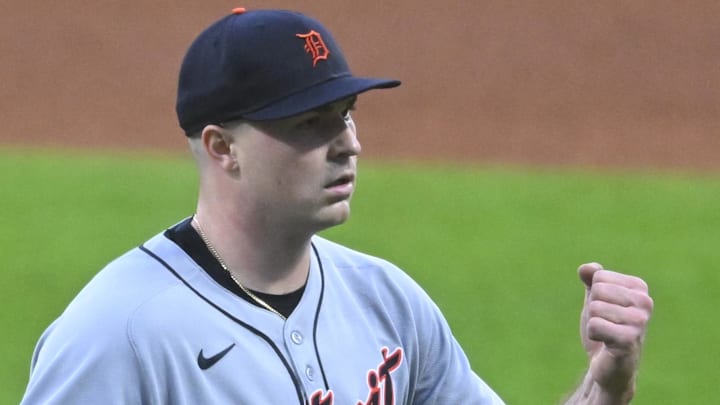 Detroit Tigers starting pitcher Tarik Skubal
