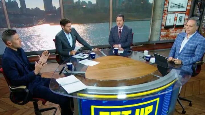 Dan Orlovsky returned to Get Up on Monday. 