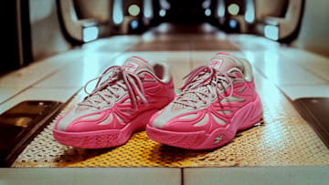The Reebok Angel Reese 1 "Mebounds" colorway.