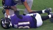 Ravens rookie cornerback Bilhal Kone injured his leg during the preseason game.