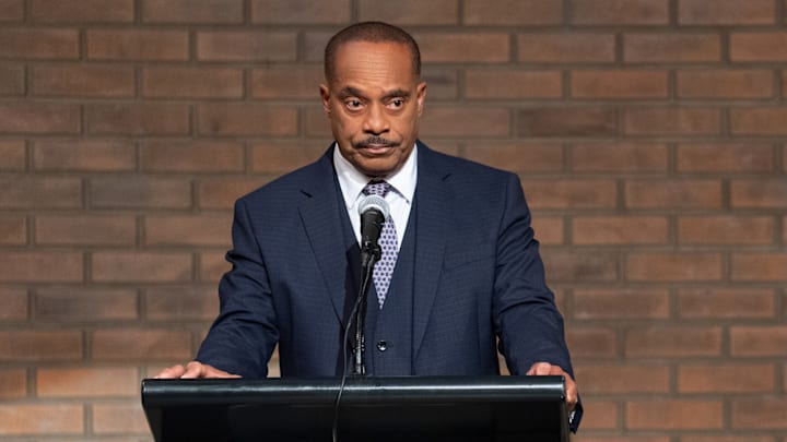 NCIS - 23-504 - “All Good Things” – Pictured (L-R): Rocky Carroll as Leon Vance 