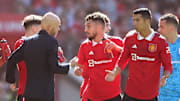 Erik ten Hag und Cristiano Ronaldo
