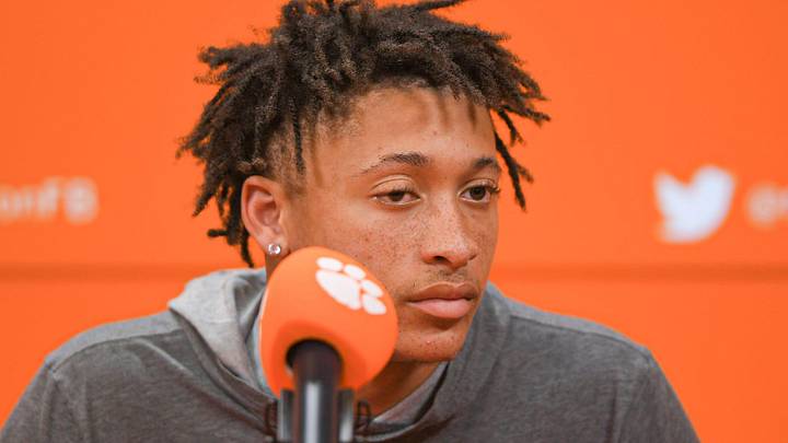 Clemson corner back Avieon Terrell 