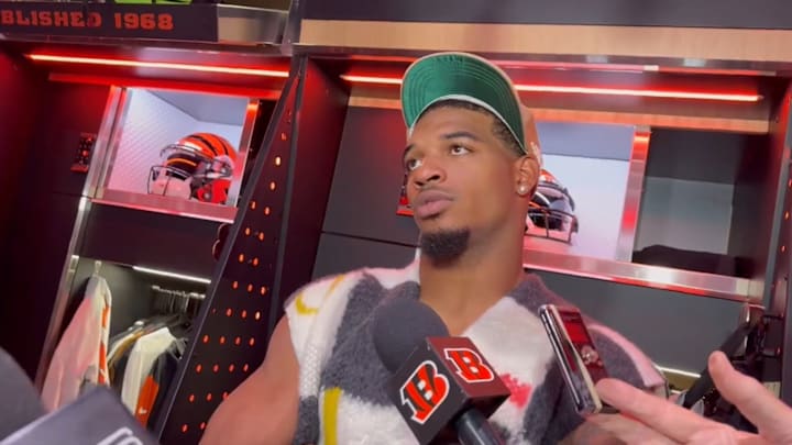 Ja'Marr Chase praised Commanders quarterback Jayden Daniels.