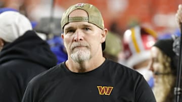 Washington Commanders head coach Dan Quinn
