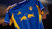 Leeds United's 2024/25 away kit.