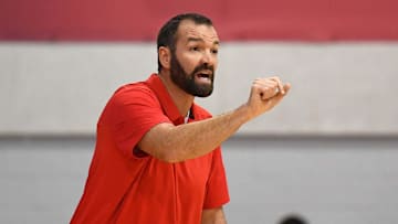 Utah Runnin' Utes coach Alex Jensen and his program are among the six finalists for four-star center prospect Jamyn Sondrup