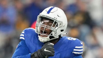 Indianapolis Colts defensive end Dayo Odeyingbo