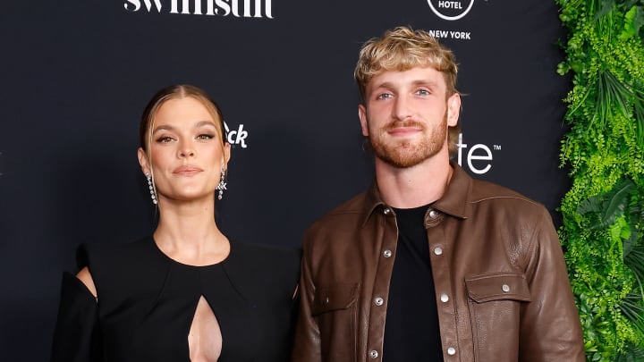 Nina Agdal and Logan Paul