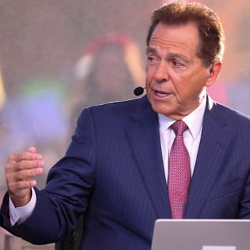 Former Alabama head coach Nick Saban