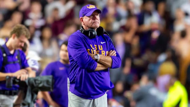 Saturday's loss to Texas A&M was the last game Brian Kelly will coach for LSU. Kelly was fired the next day.