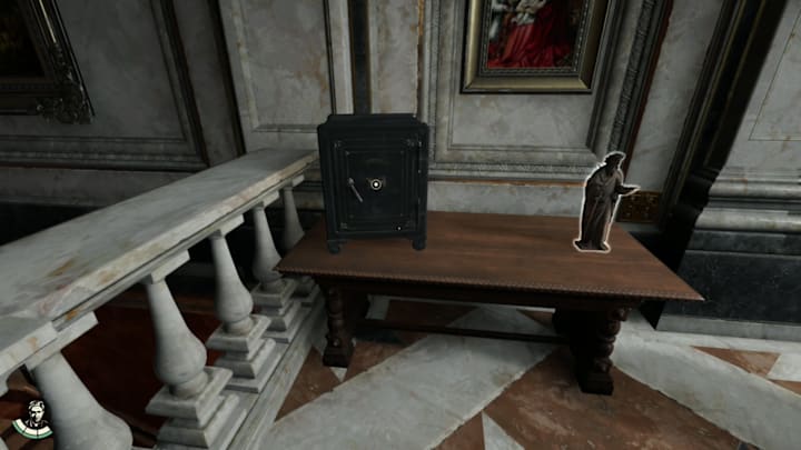 A safe in the Sistine Chapel.