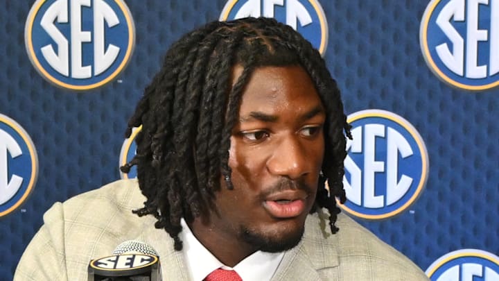 Mason Thomas speaks at SEC media days
